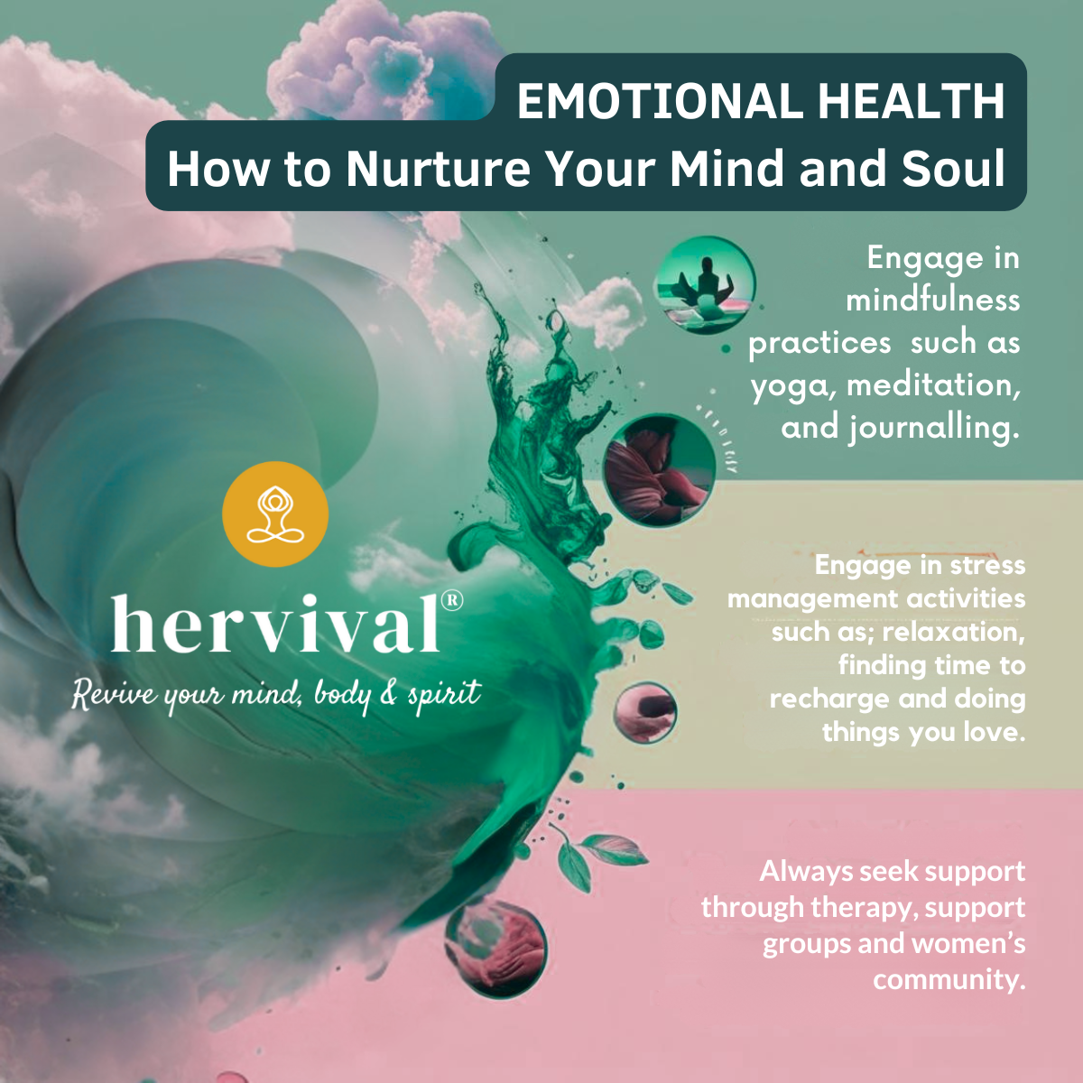 EMOTIONAL HEALTH: How to Nurture Your Mind and Soul EMOTIONAL HEALTH: How to Nurture Your Mind and Soul