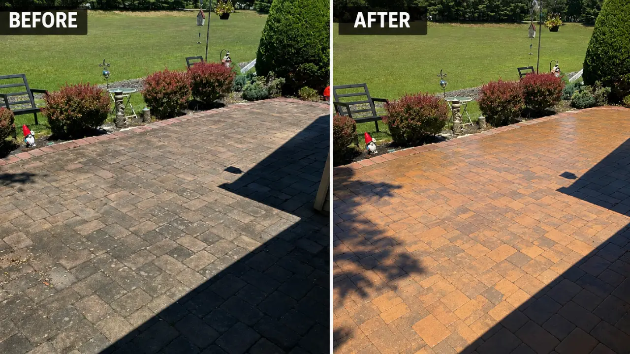 Driveway cleaning results in Wall NJ