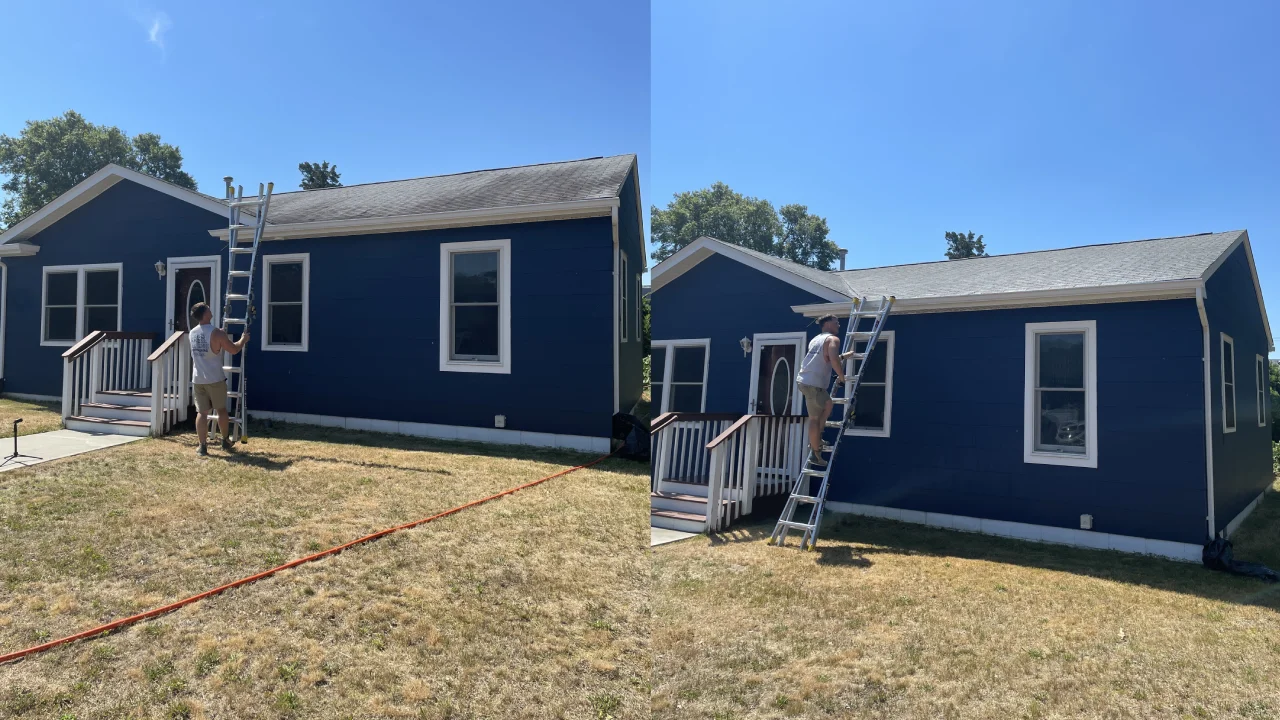 Professional roof washing and soft washing in New Jersey