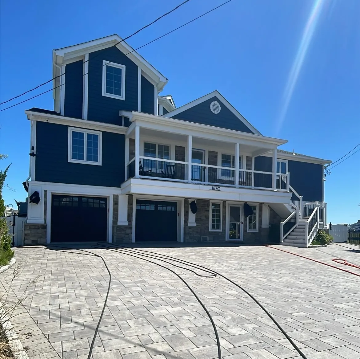 House washing project 6 in New Jersey