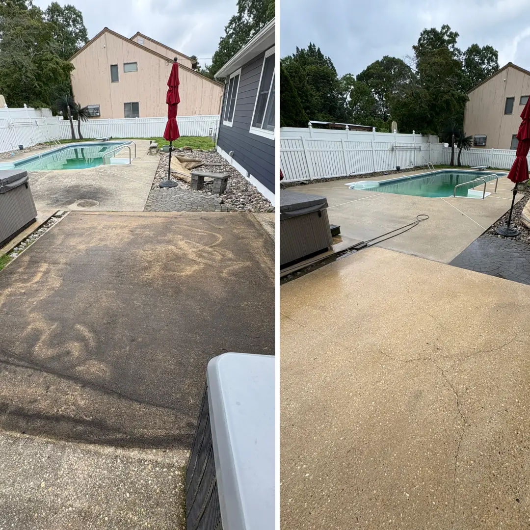Pressure washing results in Ocean County NJ