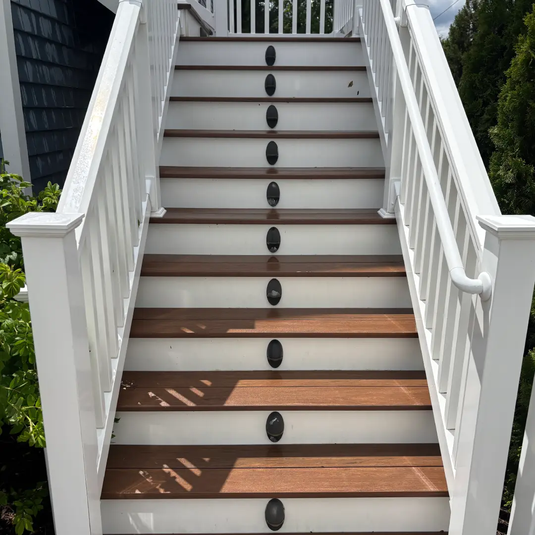 Patio cleaning result in New Jersey