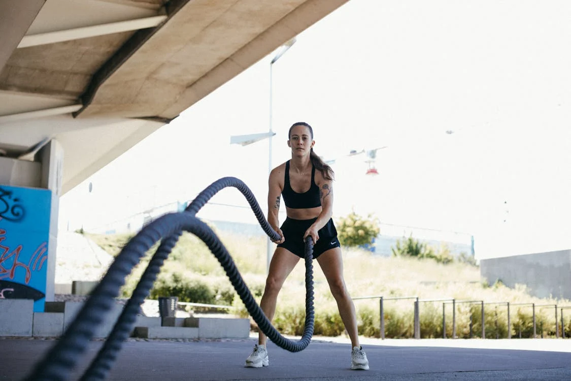 exercising