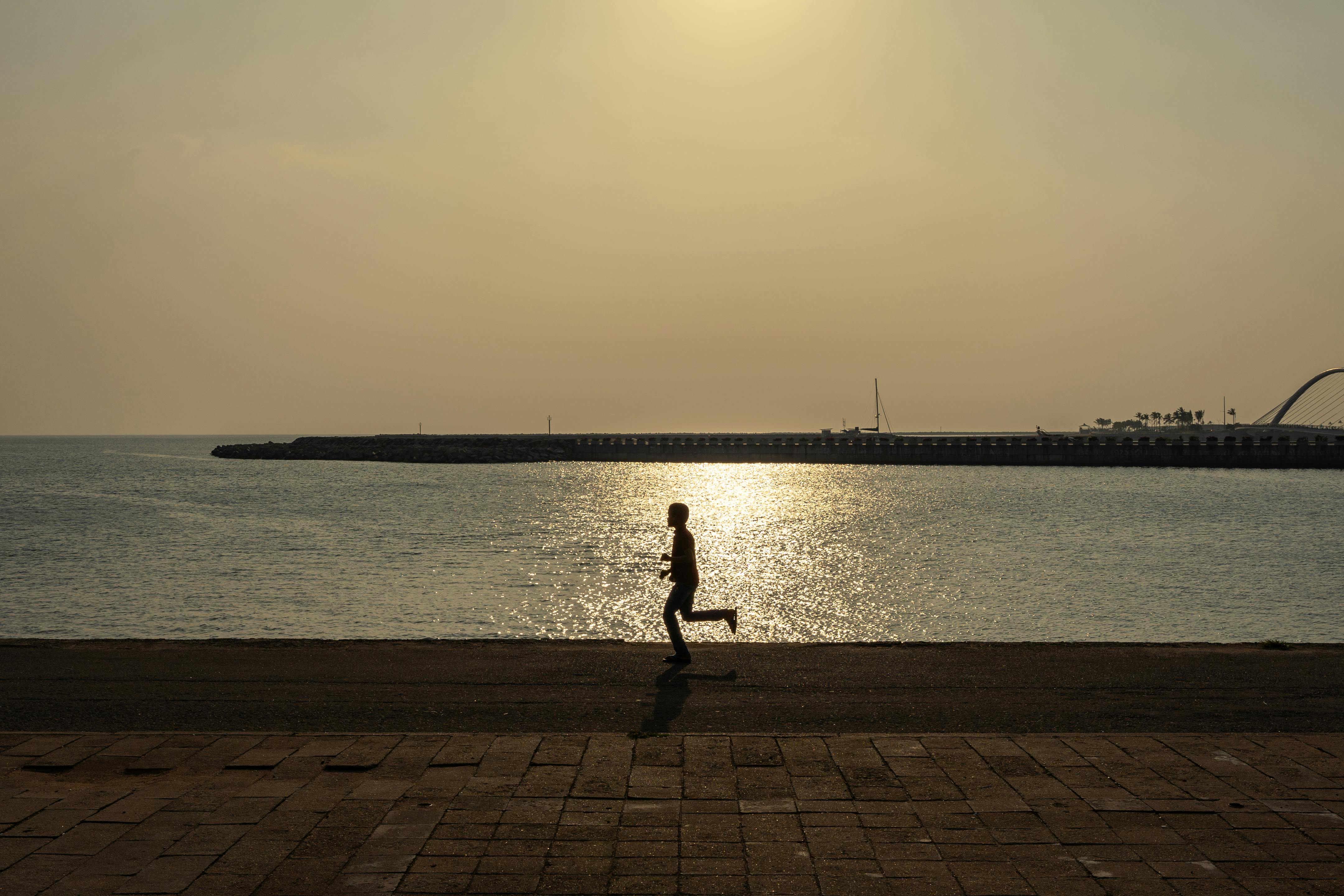 jogging