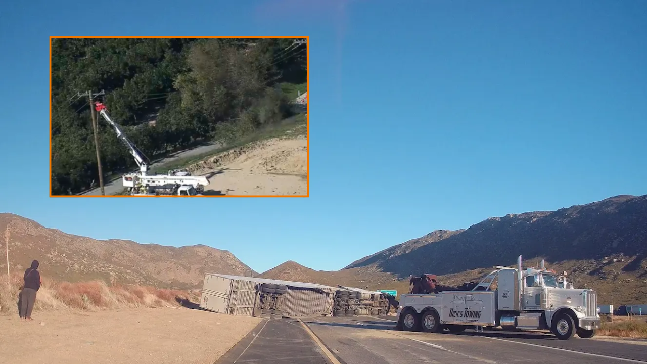 State Route 118 Reopens After Violent Santa Ana Winds Cause Hours of Chaos