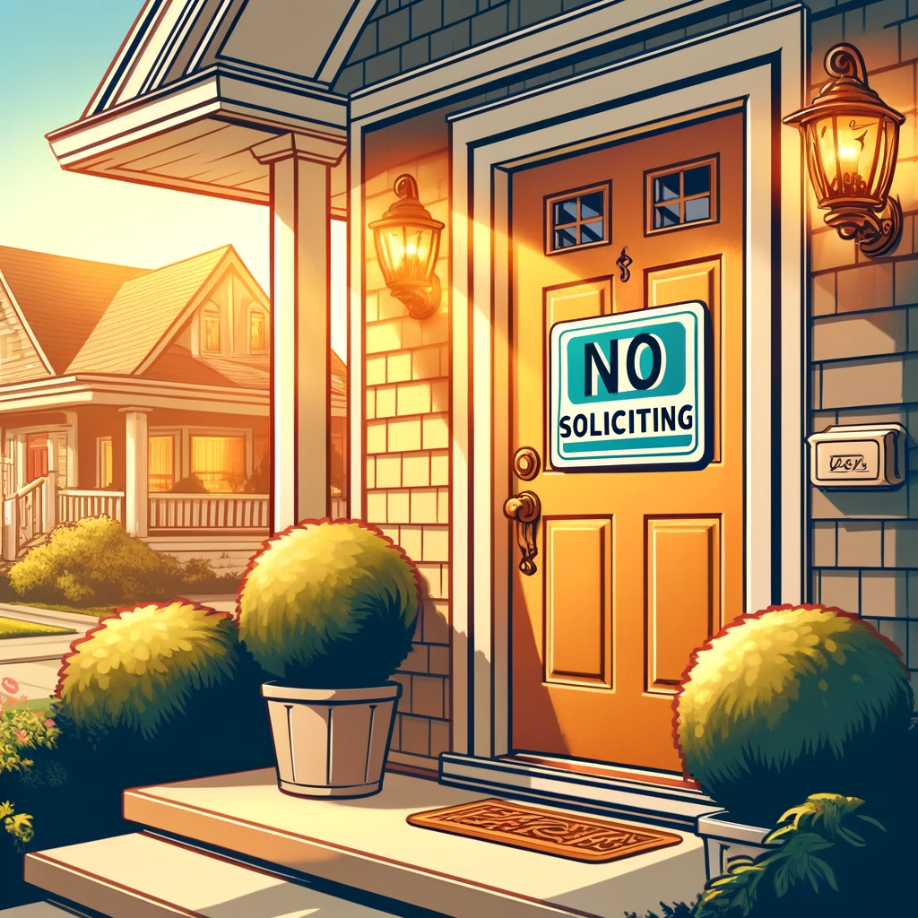 No Soliciting