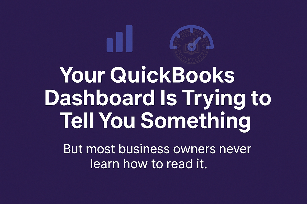 Your QuickBooks is Trying to TELL you something.