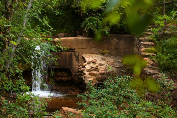 Short waterfall