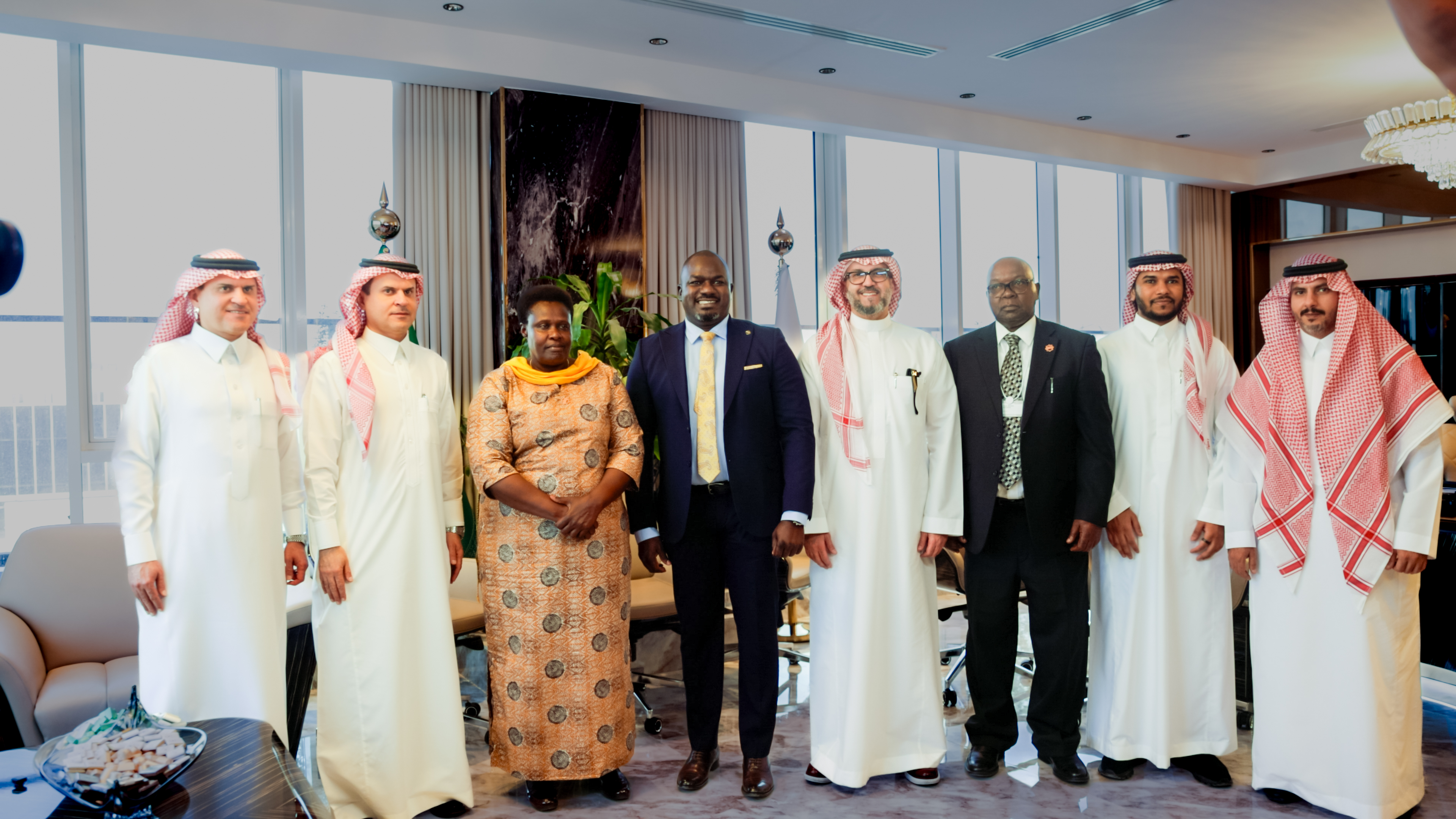 Premium Ugandan coffee brewing for export quality testing