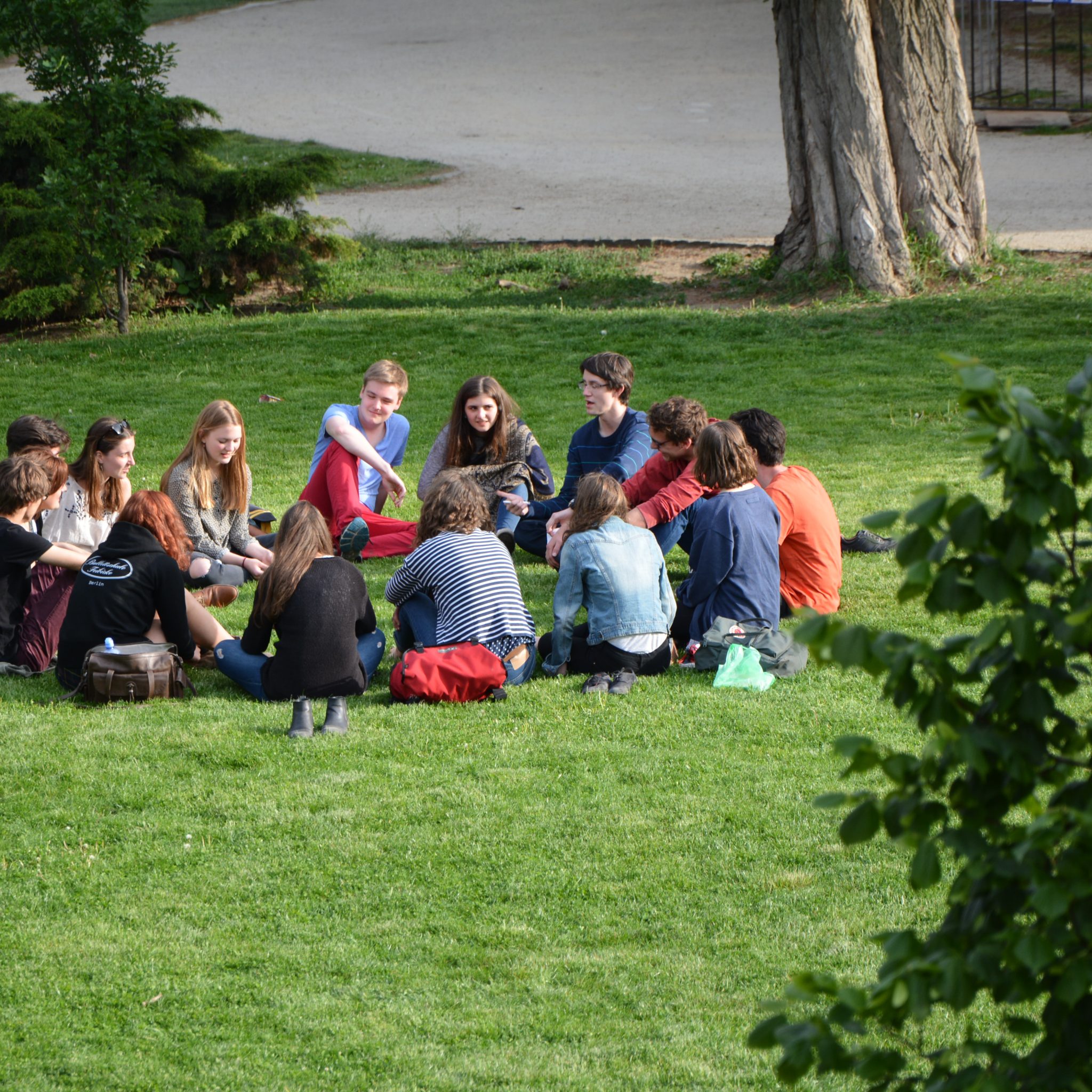 Students working together and making decisions, illustrating autonomy and self-determination in learning. Students working together and making decisions, illustrating autonomy and self-determination in learning.
