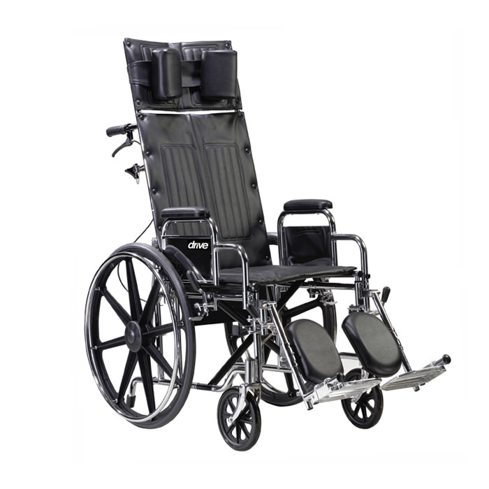 Deluxe Sentra Full Reclining Wheelchair
