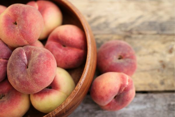 a bowl of peaches a bowl of peaches