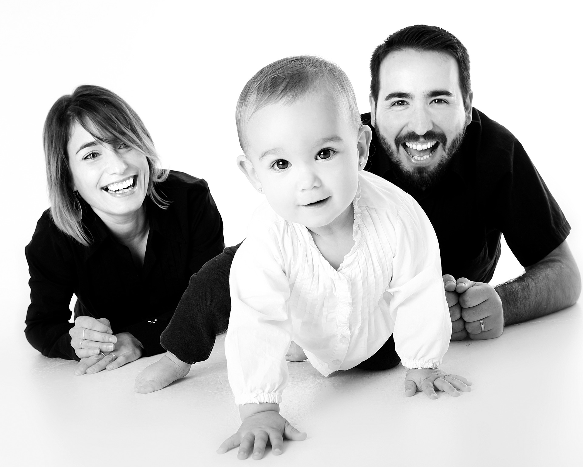 Parents with child
