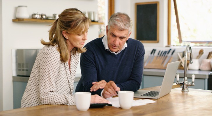 mature couple planning retirement