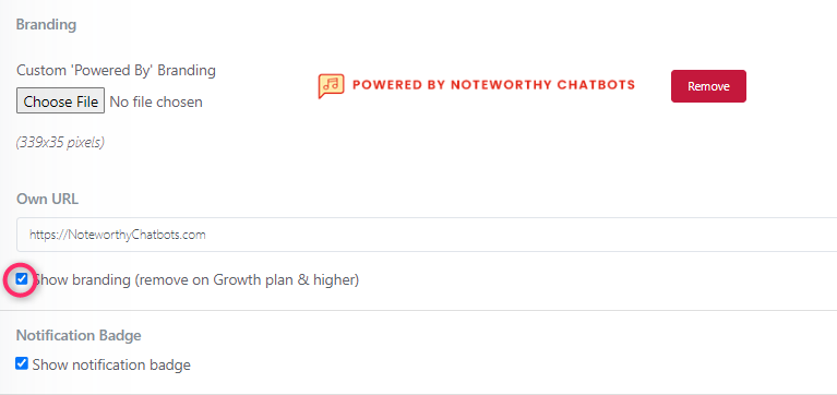 Remove Powered By Branding Remove Powered By Branding
