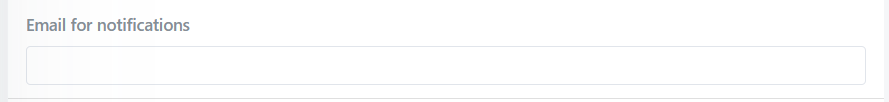 Settings - Email Notifications Settings - Email Notifications