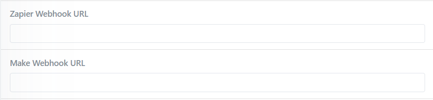 Settings - Webhooks Settings - Webhooks