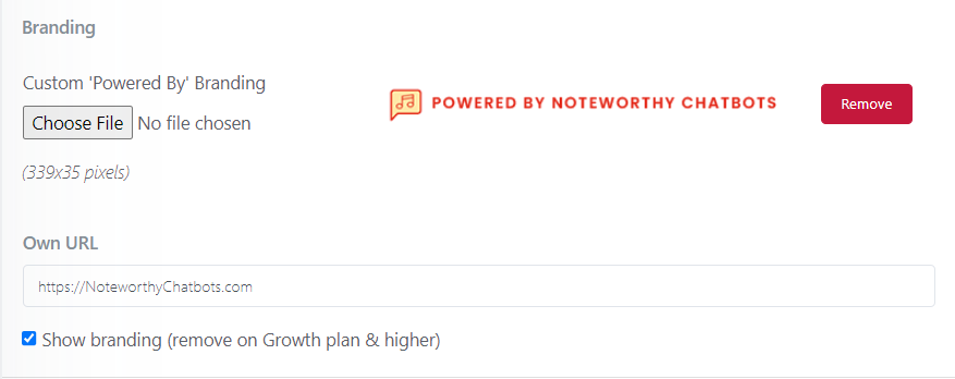 Settings - Custom Branding Settings - Custom Branding