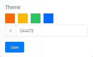 Widget Style Settings Theme Color Widget Style Settings Theme Color