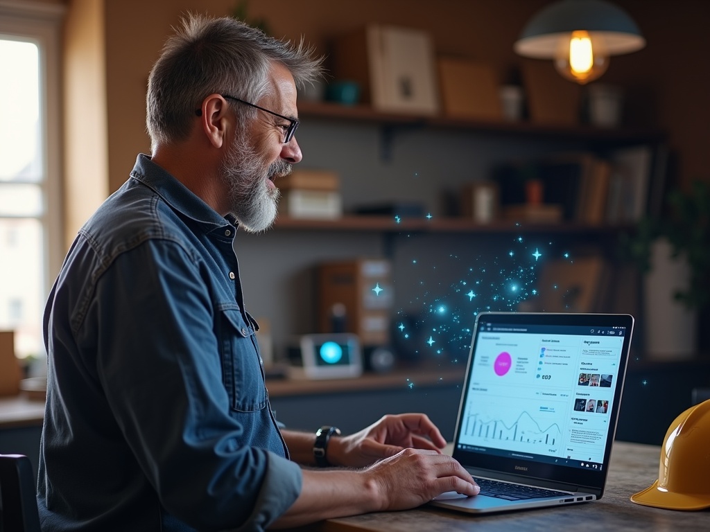 Roofing contractor amazed by AI Receptionist results