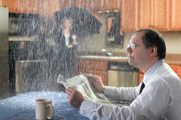 tracing a roof leak to its source