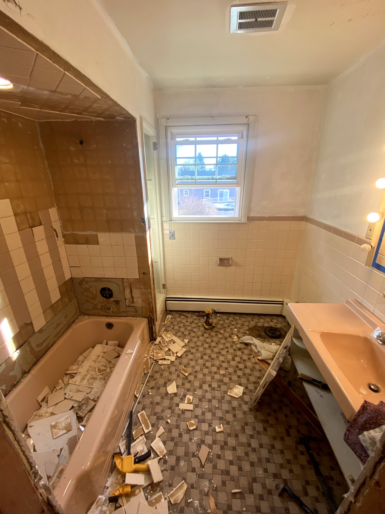 Bathroom before