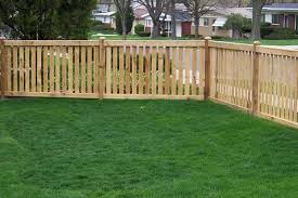 pic of a wooden fence with slats
