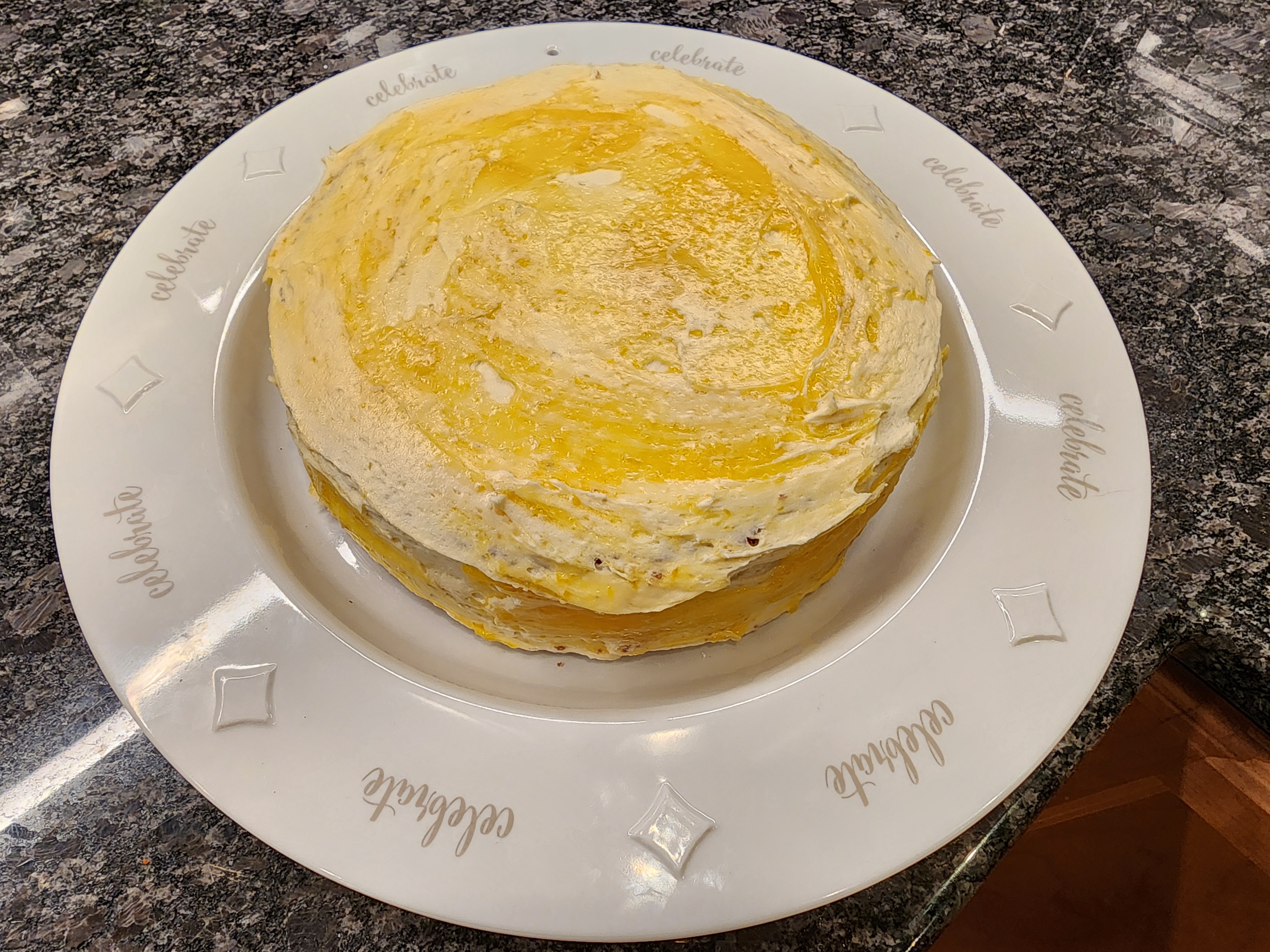 Gluten Free Lemon Curd Lemon Cake