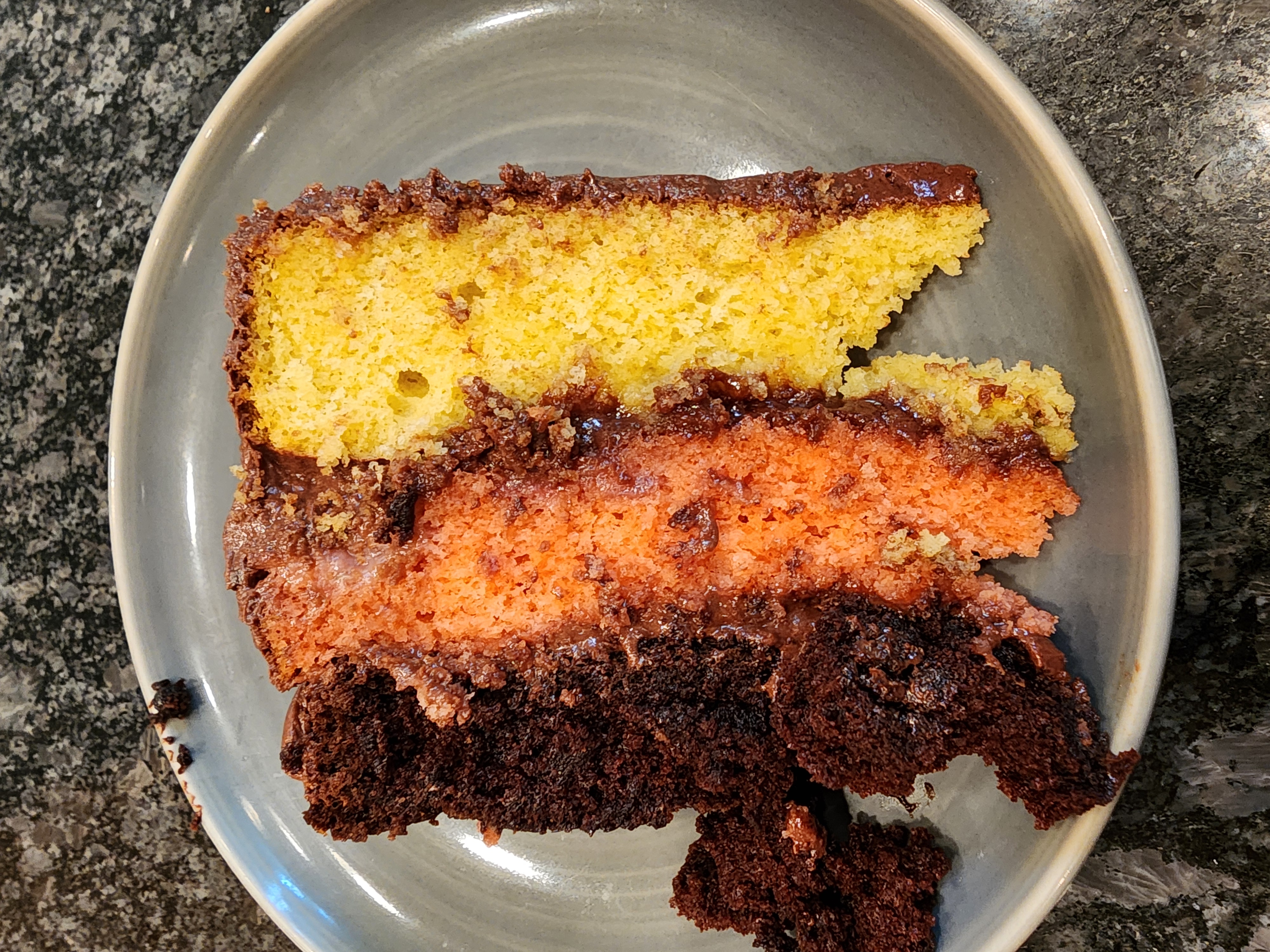 Neapolitan Cake that uses the Gluten Free Strawberry Cake Recipe Neapolitan Cake that uses the Gluten Free Strawberry Cake Recipe