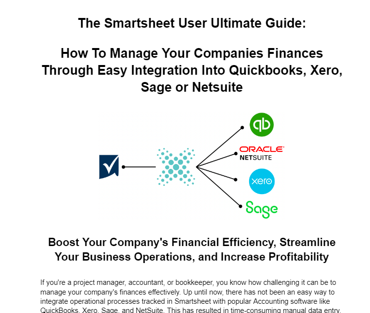 Smartsheet Output