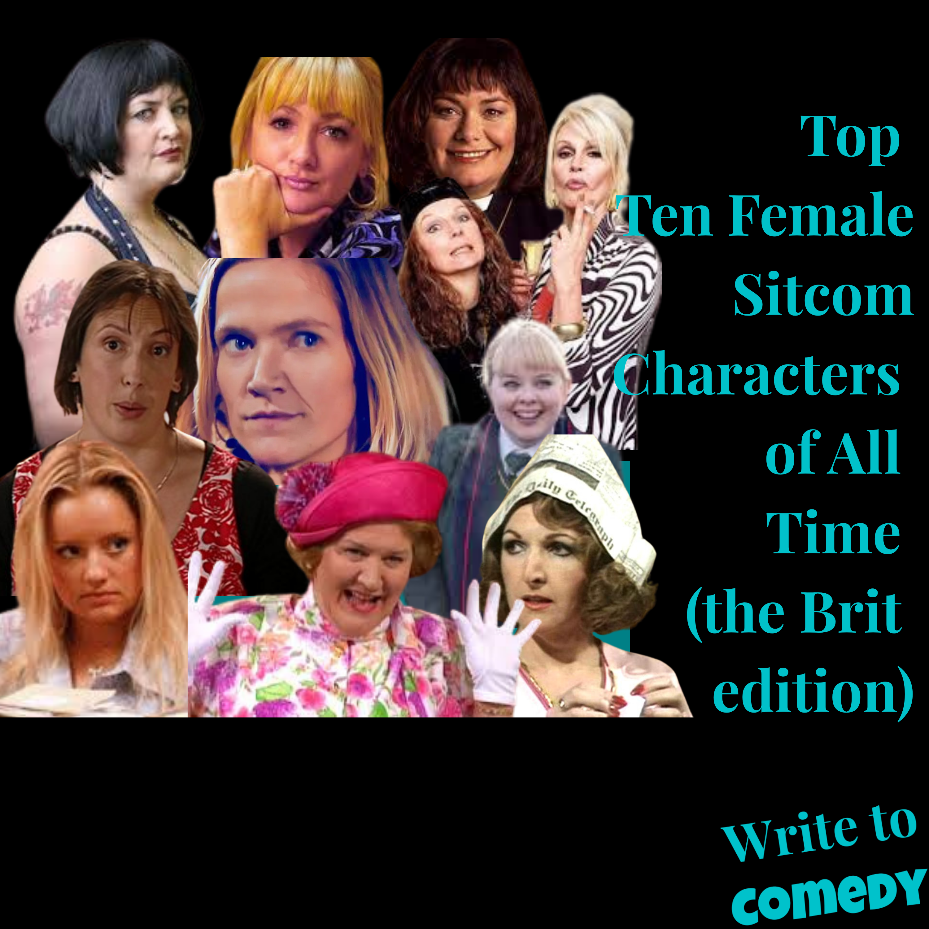 Top Ten Female Sitcom Characters of All Time - The Brit Edition