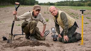 Mackenzie Crook and Toby Jones being detectorists