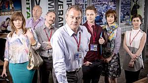 The cast of TV show Twenty Twelve