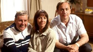 Martin, Anne, and Paul from the TV show Every Decreasing Circles Martin, Anne, and Paul from the TV show Every Decreasing Circles