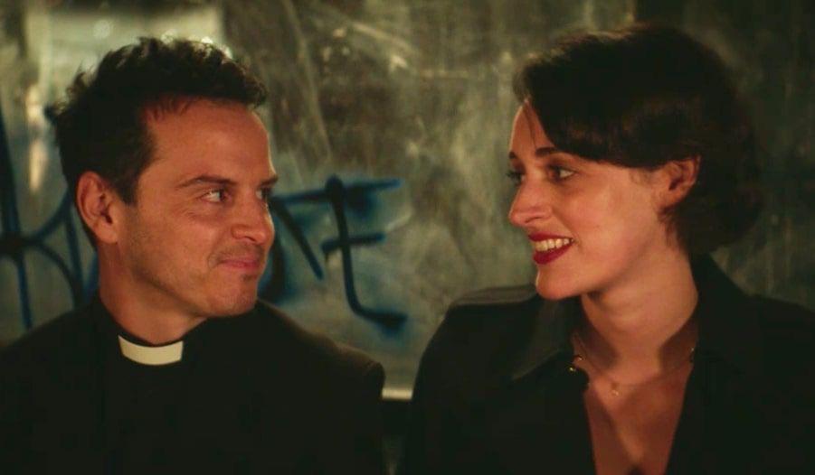 Fleabag and the Hot Priest looking at each other
