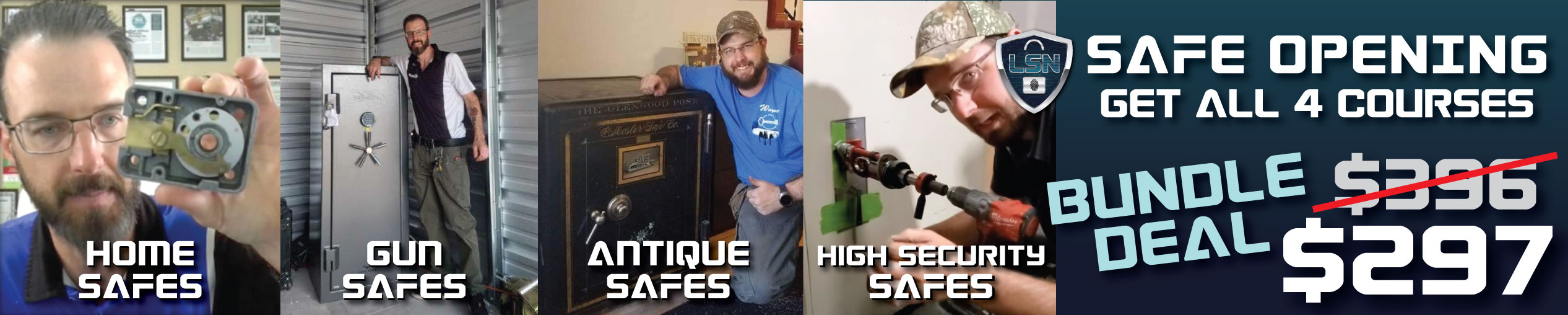 Safe Opening Masterclass Series: ALL 4 COURSES BUNDLE