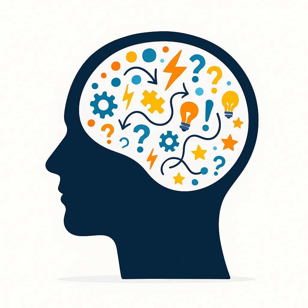 ADHD Challenges Illustration