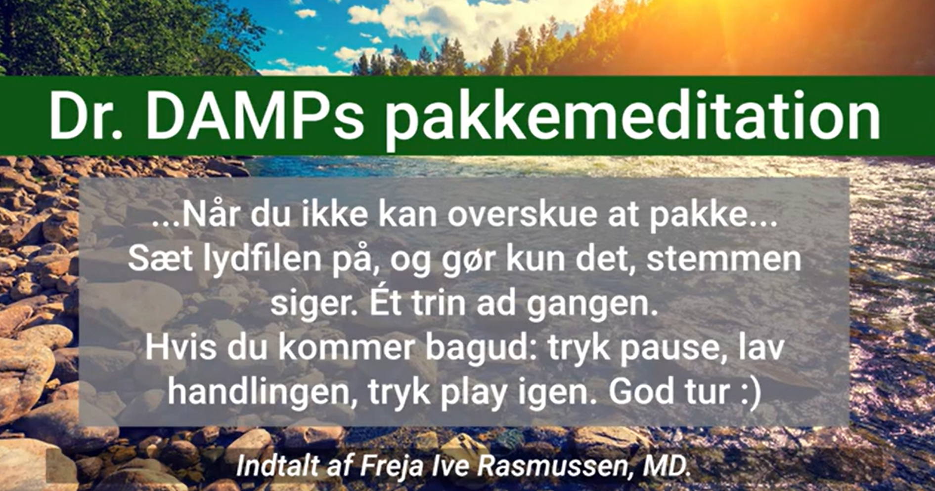 Pakkemeditation Dr. Damp