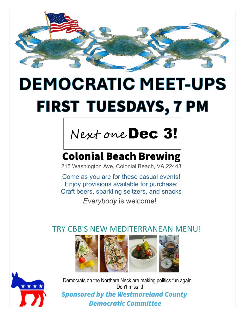 December meet up flyer