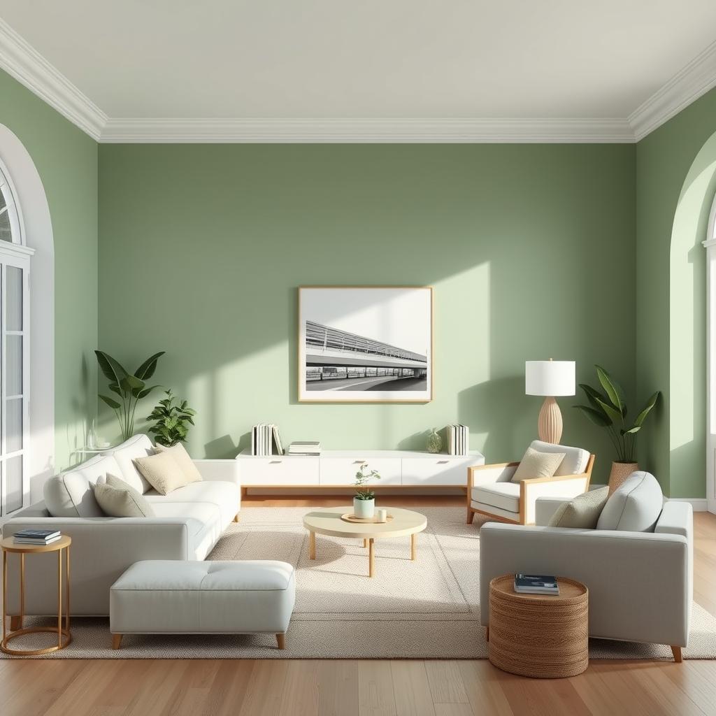 Beautiful renovated living room