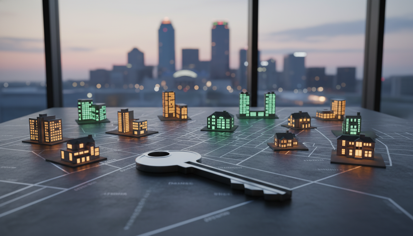 Kansas City rental property investment map highlighting neighborhood opportunities and portfolio strategy