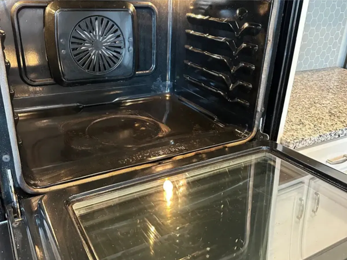 Our professional-grade, fume-free oven cleaning process safely removes all traces of grime, leaving you with a hygienic and efficient appliance.