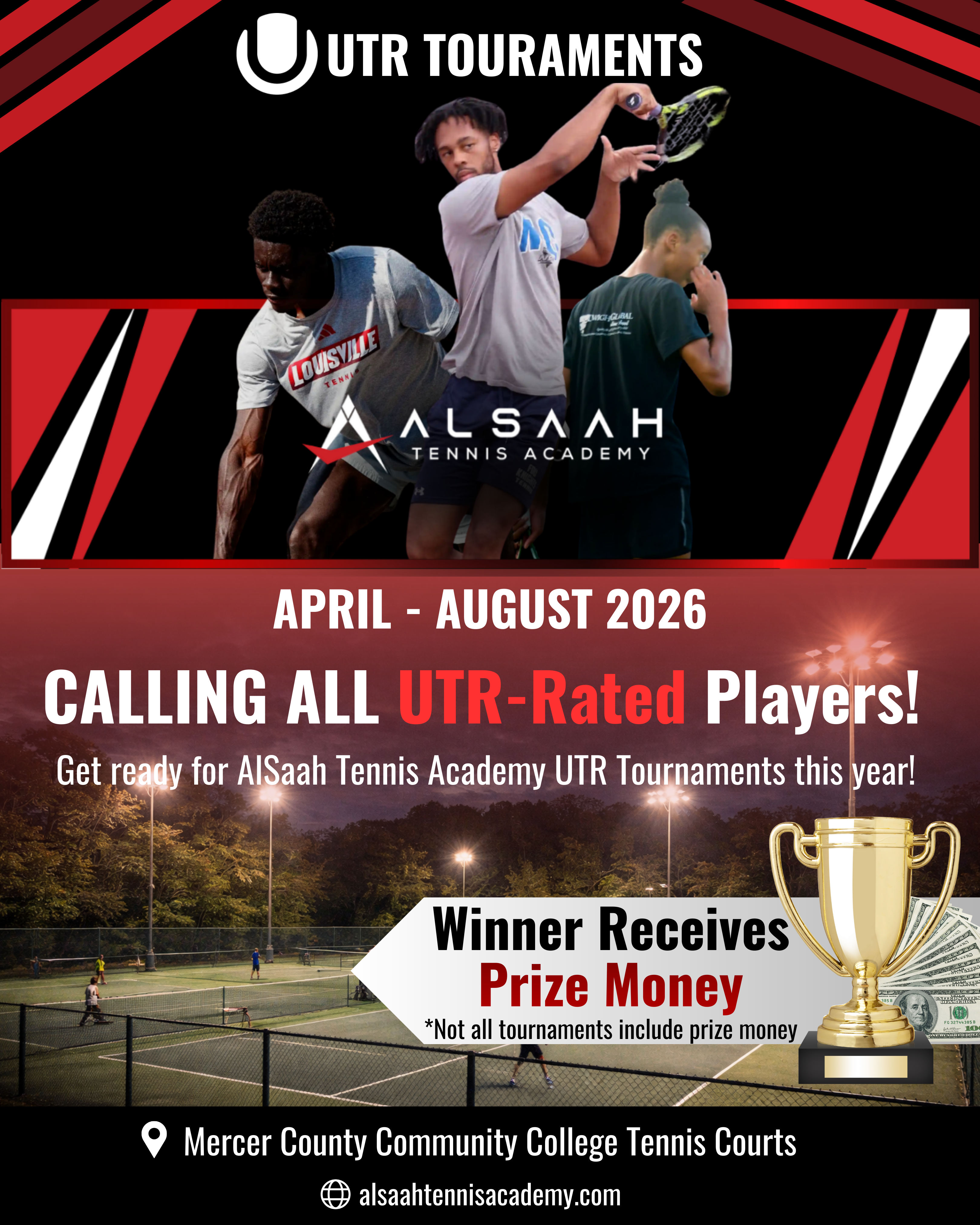 AlSaah Tennis Academy UTR Tournament match play
