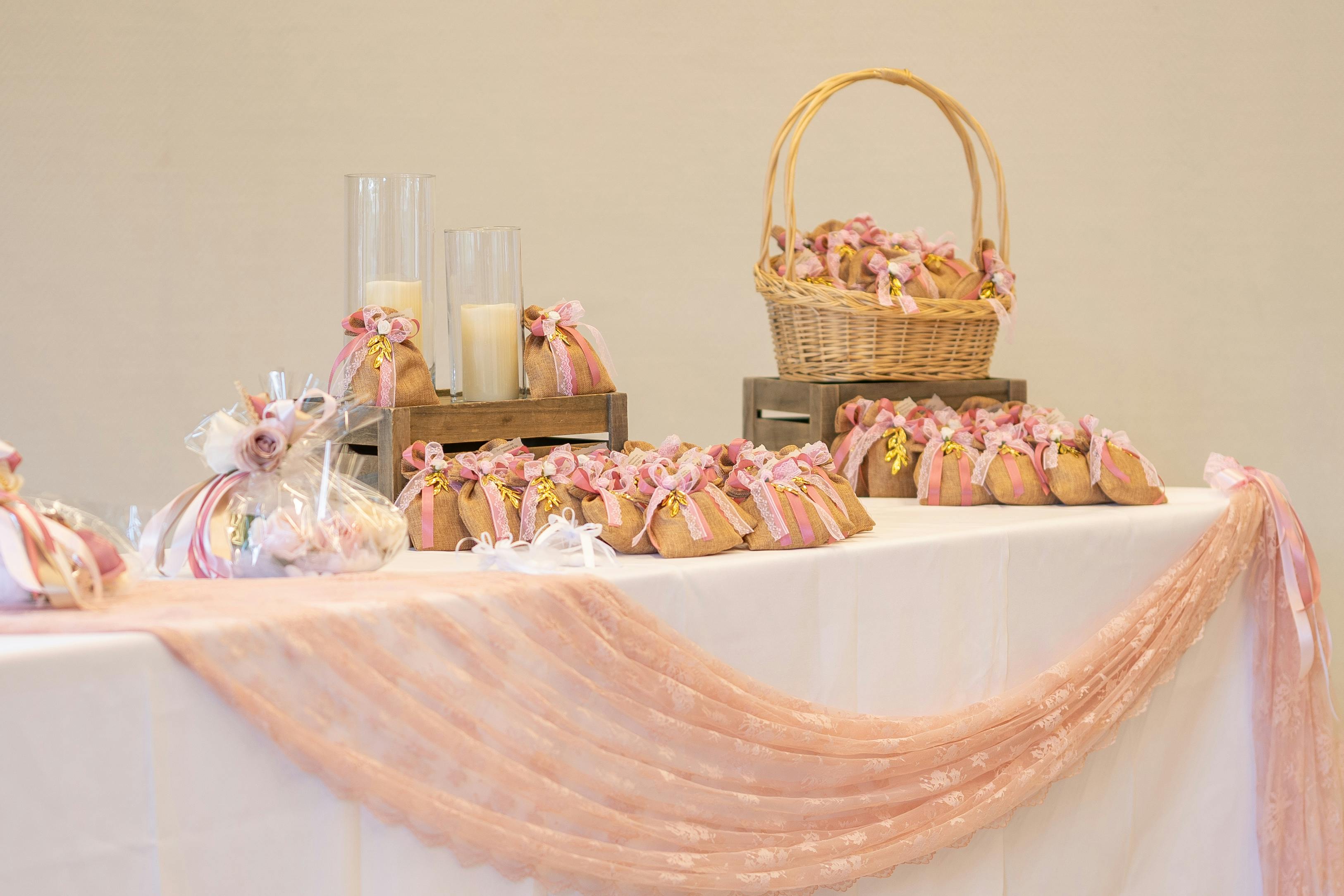 pink welcome bags for a wedding pink welcome bags for a wedding