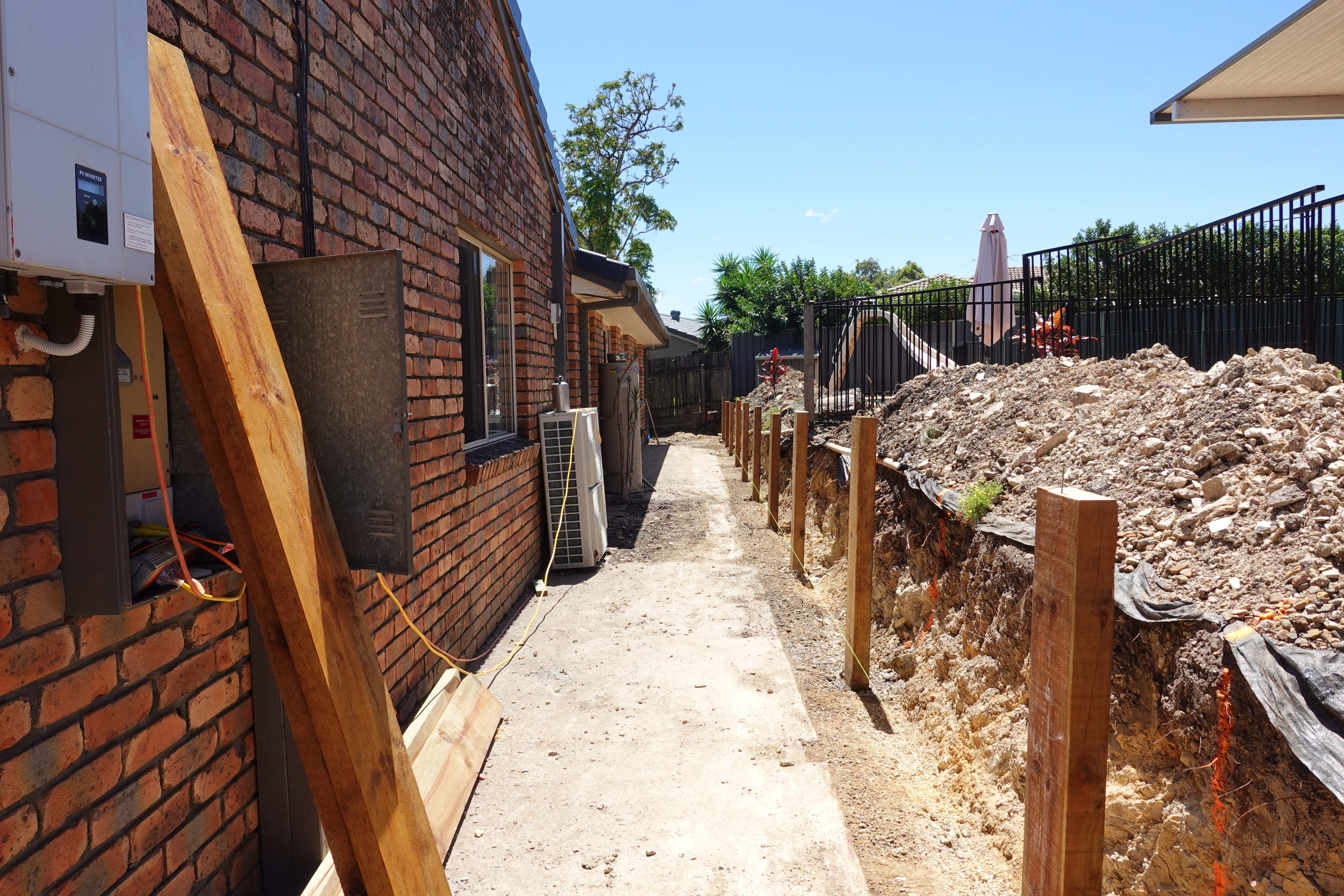 Sleeper Retaining Wall Posts