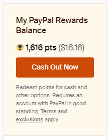 Honey (PayPal Rewards) Shopping Rewards