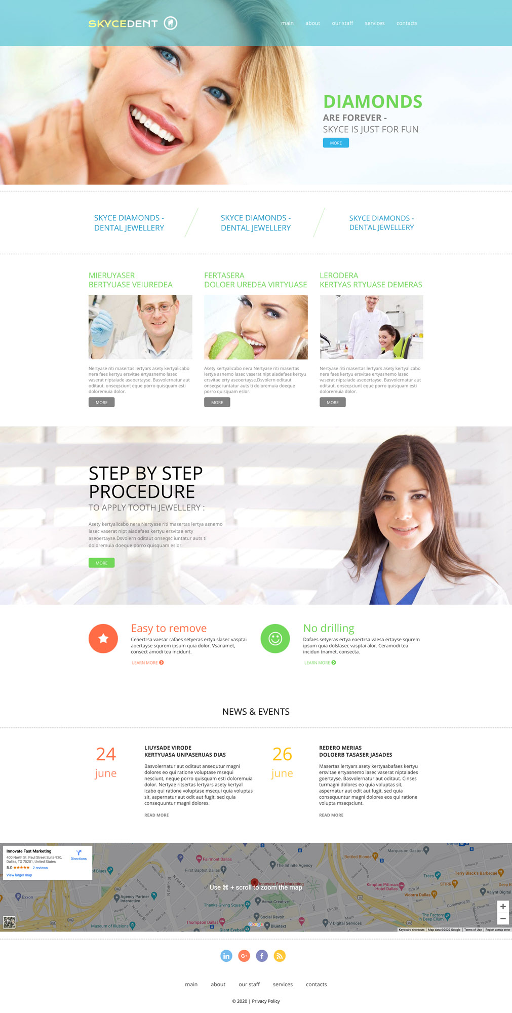 Dental Website Template