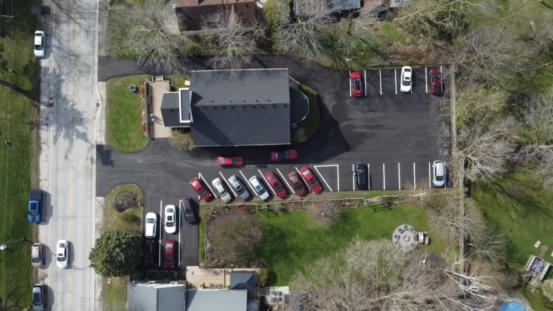 Stouffville Church Parking Lot Installation