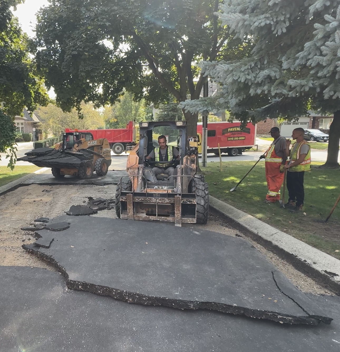Asphalt Driveway Demolition and Removal | Pavemar Paving