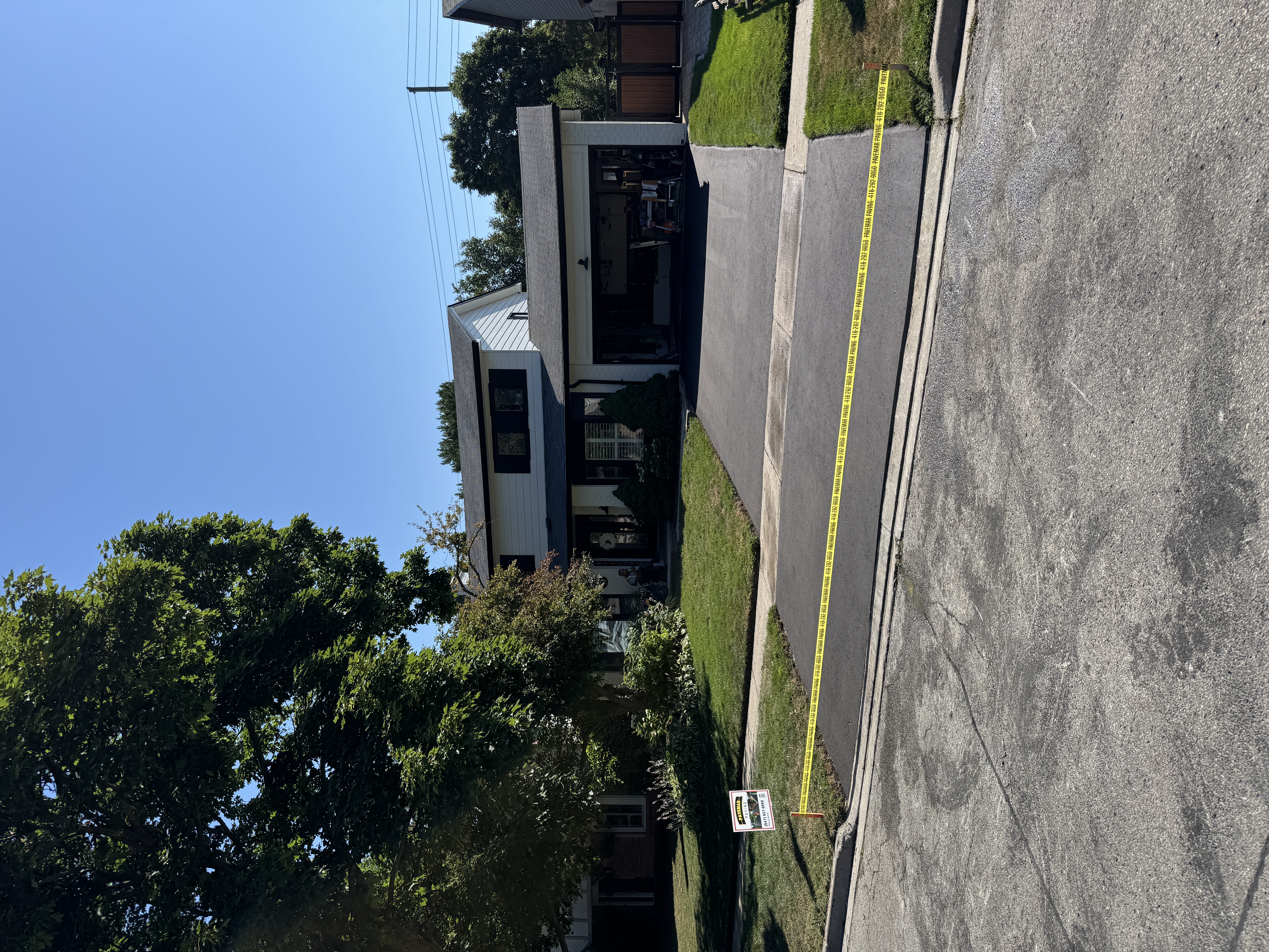 Asphalt Driveway in Markham Ontario | Pavemar Paving 
